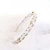 Shiny Elegant Glass Hair Bands PW-WG75179-03-1