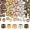100Pcs 5 Colors Tibetan Style Alloy European Beads FIND-PH00038-97-1