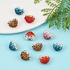 Gradient Color Polymer Clay Grade A Rhinestone Beads RB-A049-M-4