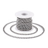 Aluminium Curb Chains CHA-TAC0005-01S-12