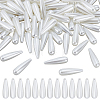 100Pcs ABS Plastic Imitation Shell Pearl Beads KY-HY0001-21-1