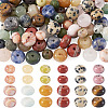 1 Strand 2 Sizes Natural Mixed Gemstone Beads Strands G-TA0003-06-1