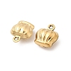304 Stainless Steel Pendants STAS-G389-02G-03-2