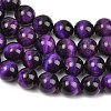 Natural Tiger Eye Beads Strands G-S259-03A-10mm-10