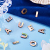 10Pcs 5 Styles Natural Black Lip Shell Beads SSHEL-TA0001-25-5
