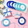 8Rolls 4 Colors Single Face Satin Ribbon OCOR-FS0001-10B-5