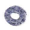 Natural Iolite Beads Strands X-G-N342-32-3