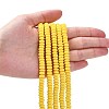 Handmade Polymer Clay Beads Strands CLAY-N008-008-44-6