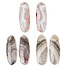 Natural Mexican Agate Pendants G-K381-17A-1