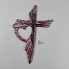 Wood Cross Wall Decorations HJEW-WH0108-007-1