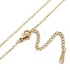 Halloween Series 202 Stainless Steel Cable Chain Ghost Pendant Necklaces LS-NJEW-S005-01G-C-3