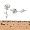 Brass Micro Pave Cubic Zirconia Pendants LS-KK-C107-09B-P-3