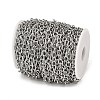 Tarnish Resistant 304 Stainless Steel Cable Chains CHS-R009-12-3