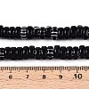 Handmade Millefiori Glass Beads Strands LAMP-T021-27B-02-4