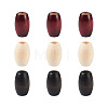 60Pcs 3 Colors Wooden Beads WOOD-CD0001-12-1