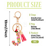 Fruit Series Letter Resin Keychains KEYC-TAC0033-02J-3