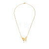 304 Stainless Steel Pendant Necklaces for Women WG6AE64-01-2