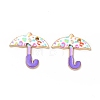 Alloy Enamel Pendants ENAM-C005-35G-05-2