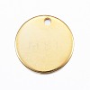 304 Stainless Steel Charms X1-STAS-G137-09G-1