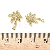Brass Micro Pave Cubic Zirconia Pendants ZIRC-K070-38G-3