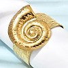 Hammered 304 Stainless Steel Cuff Bangles for Women BJEW-Z177-01G-05-3
