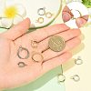 16Pcs 201 Stainless Steel Huggie Hoop Earrings Findings STAS-FS0002-26D-5