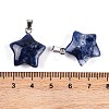 Natural Sodalite Pendants G-Q172-09P-08-3