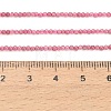 Natural Pink Tourmaline Beads Strands G-A322-A05-2mm-4