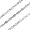 304 Stainless Steel Twisted Figaro Chains CHS-G052-01P-1