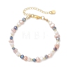Natural Cultured Freshwater Pearl Beads Bracelets for Women BJEW-JB13773-3