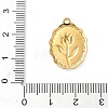 304 Stainless Steel Enamel Pendants STAS-H483-42G-01-3