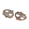 Alloy Pendants PALLOY-D313-01B-2