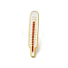 Medical Treatment Theme Baking Paint Black Golden Zinc Alloy Brooches JEWB-M037-03D-G-1