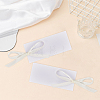 50Pcs Blank Rectangle White Paper Gift Tags CDIS-CN0001-03B-7