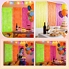 3Pcs 3 Colors Plastic Foil Fringe Curtains DIY-ME0003-73B-5