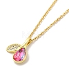 304 Stainless Steel Pendant Necklaces NJEW-U002-20G-02-1