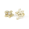 Alloy Micro Pave Clear Cubic Zirconia Pendants FIND-H024-16G-2