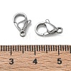 304 Stainless Steel Lobster Claw Clasps SA-CBAF1D5-25P-B-3