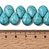 Synthetic Turquoise Beads TURQ-13X10-159-6
