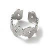 304 Stainless Steel Cuff Open Ring Setting SA-CBA37BC-05P-2