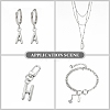 130Pcs 26 Styles Tibetan Style Alloy Pendants TIBEP-CJ0003-25-6