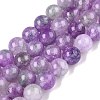 Dyed Natural White Jade Beads Strands G-T138-8mm-210-22-4