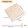 CHGCRAFT Square Wood Crochet Blocking Board DIY-CA0005-27A-2