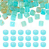 60Pcs Transparent Acrylic Beads OACR-TA0004-88F-1