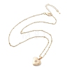 Clear Cubic Zirconia Locket Necklaces NJEW-A036-01A-2