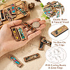 DIY Rectangle Danlge Earring Making Kit DIY-TA0005-81-12