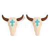 Cowboy Theme Silicone Focal Beads SIL-G014-01A-1
