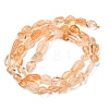 Natural Citrine Beads Strands G-F575-12-7
