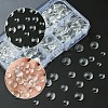 400Pcs Transparent Glass Cabochons GGLA-YW0001-15-3