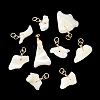 Natural Shell Pendants PALLOY-JF05923-1